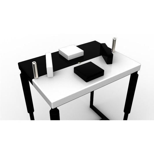 Professional Armwrestling Table - white / black