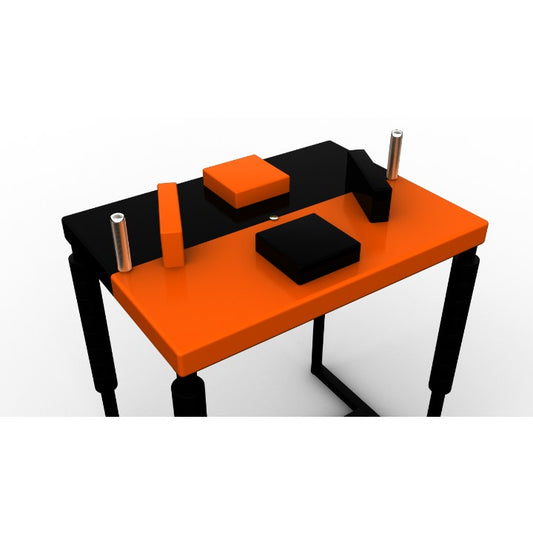 Professional Armwrestling Table - black / orange