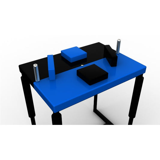 Professional Armwrestling Table - black / blue
