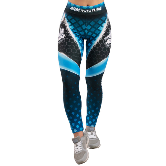 ARMWRESTLING LEGGINS - blue