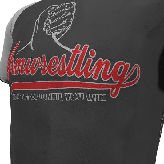 ARMWRESTLING DONT STOP - T-shirts