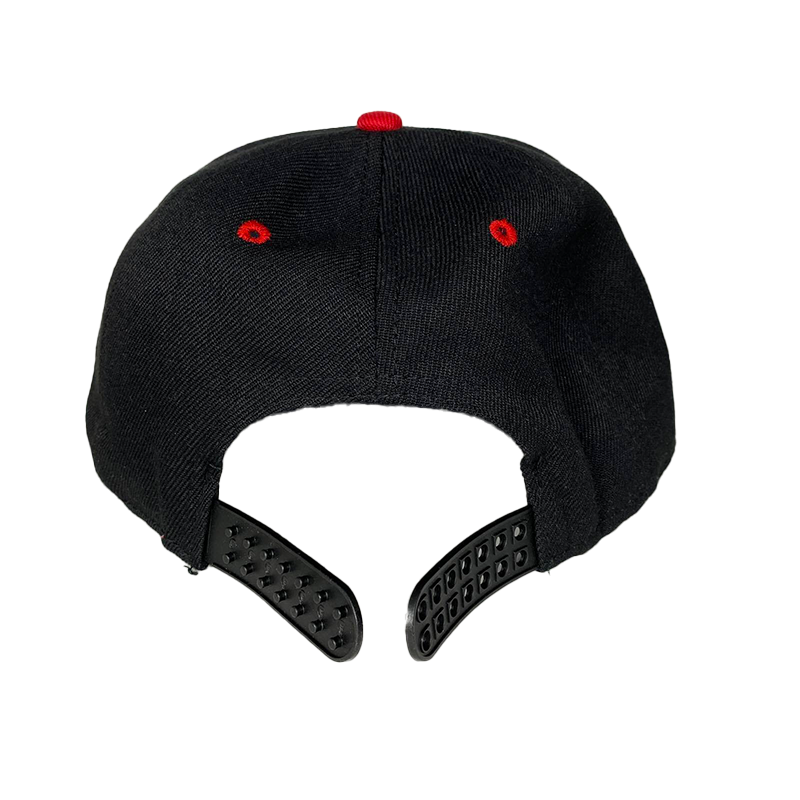 ARMWRESTLING BASEBALL CAP TOP 8 - black / red