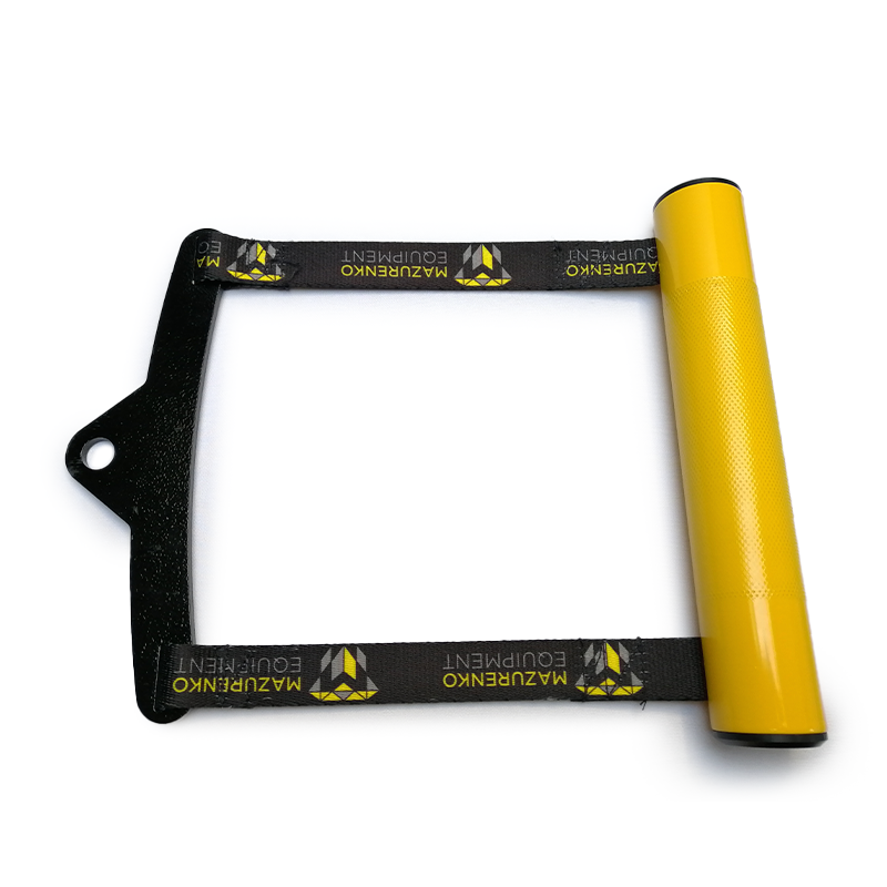 HANDLE ON TAPES - aluminium, black tape