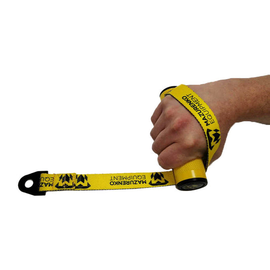 SPINNER HANDLE - aluminium, black tape