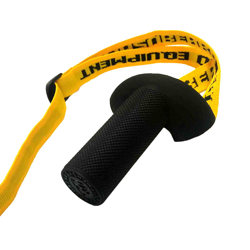 Armwrestling Knuckle handle with a Referee’s strap - black