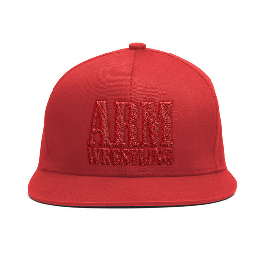 ARMWRESTLING BASEBALL CAP - RED