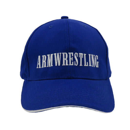 ARMWRESTLING BASEBALL CAP - blue
