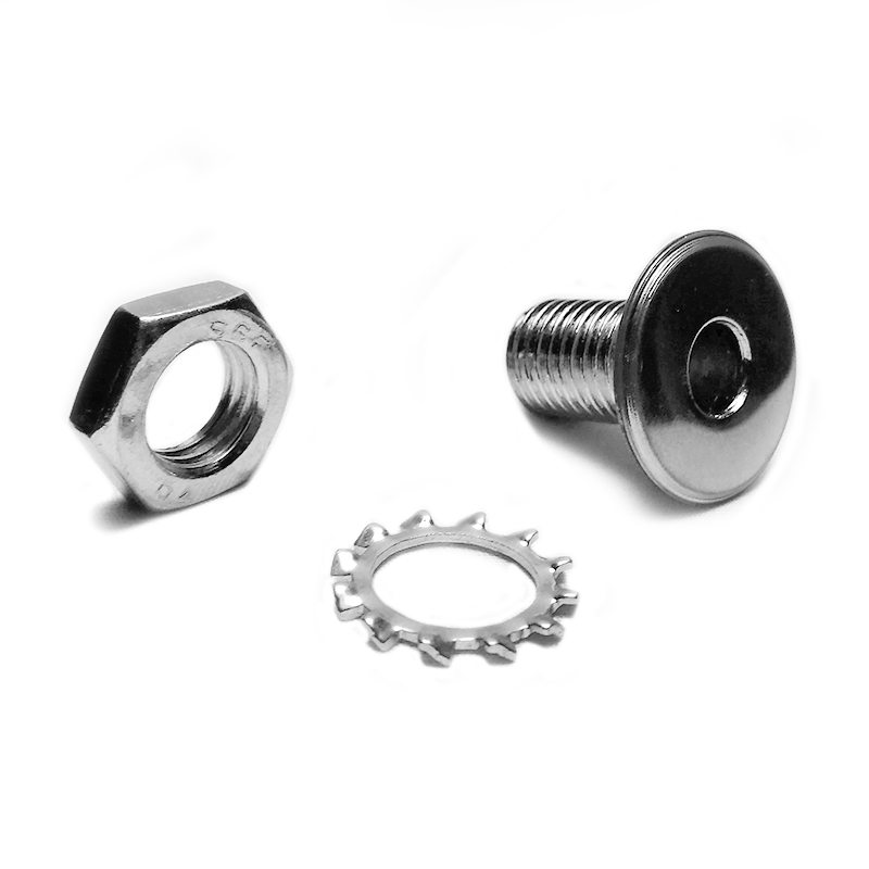 Armwrestling table hollow screw