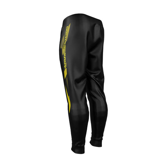 Sweatpants ARMWRESTLING 1 - yellow - black