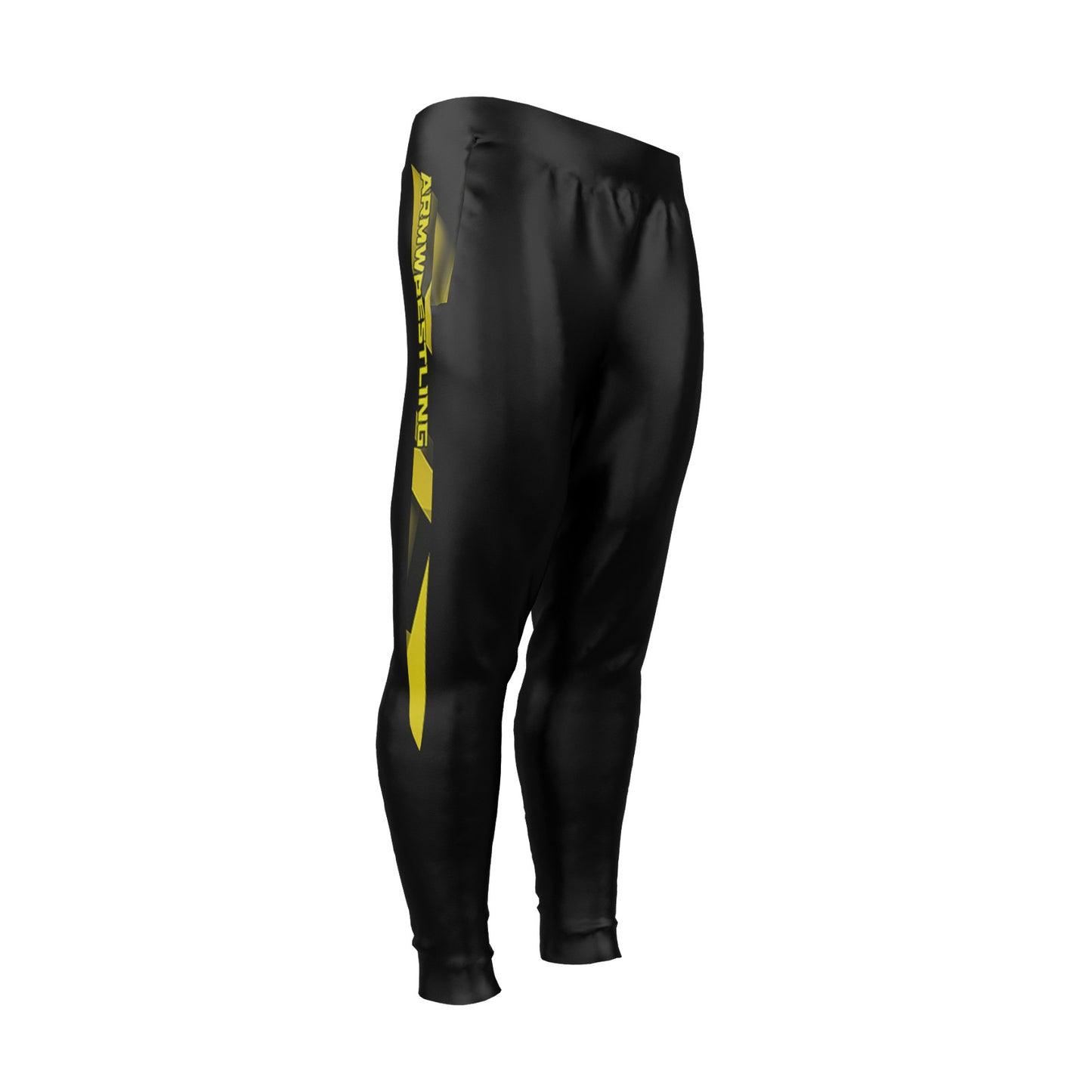 Sweatpants ARMWRESTLING 1 - yellow - black