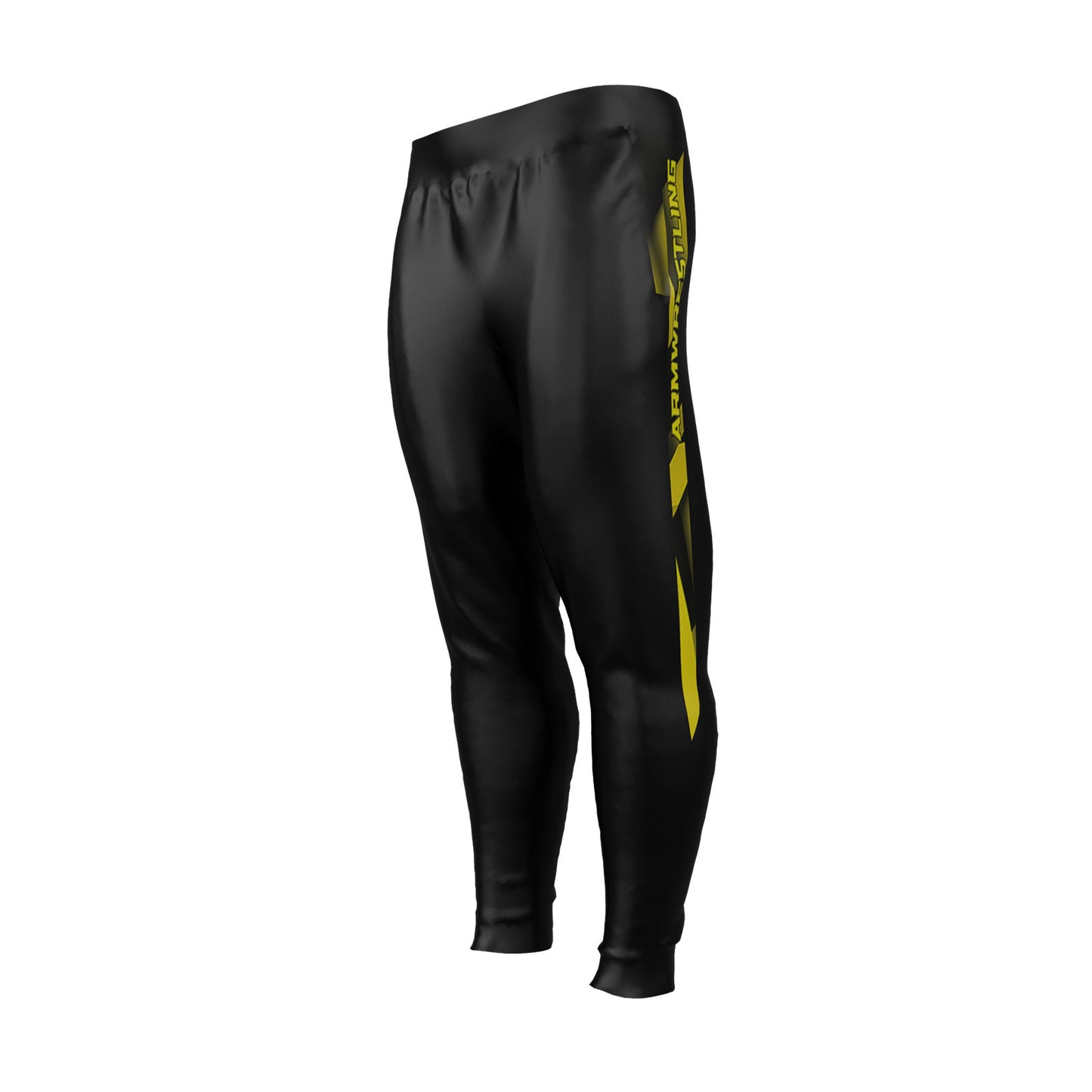 Sweatpants ARMWRESTLING 1 - yellow - black