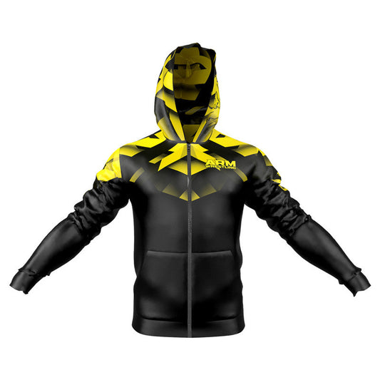 Sweatshirt ARMWRESTLING 1 - yellow - black