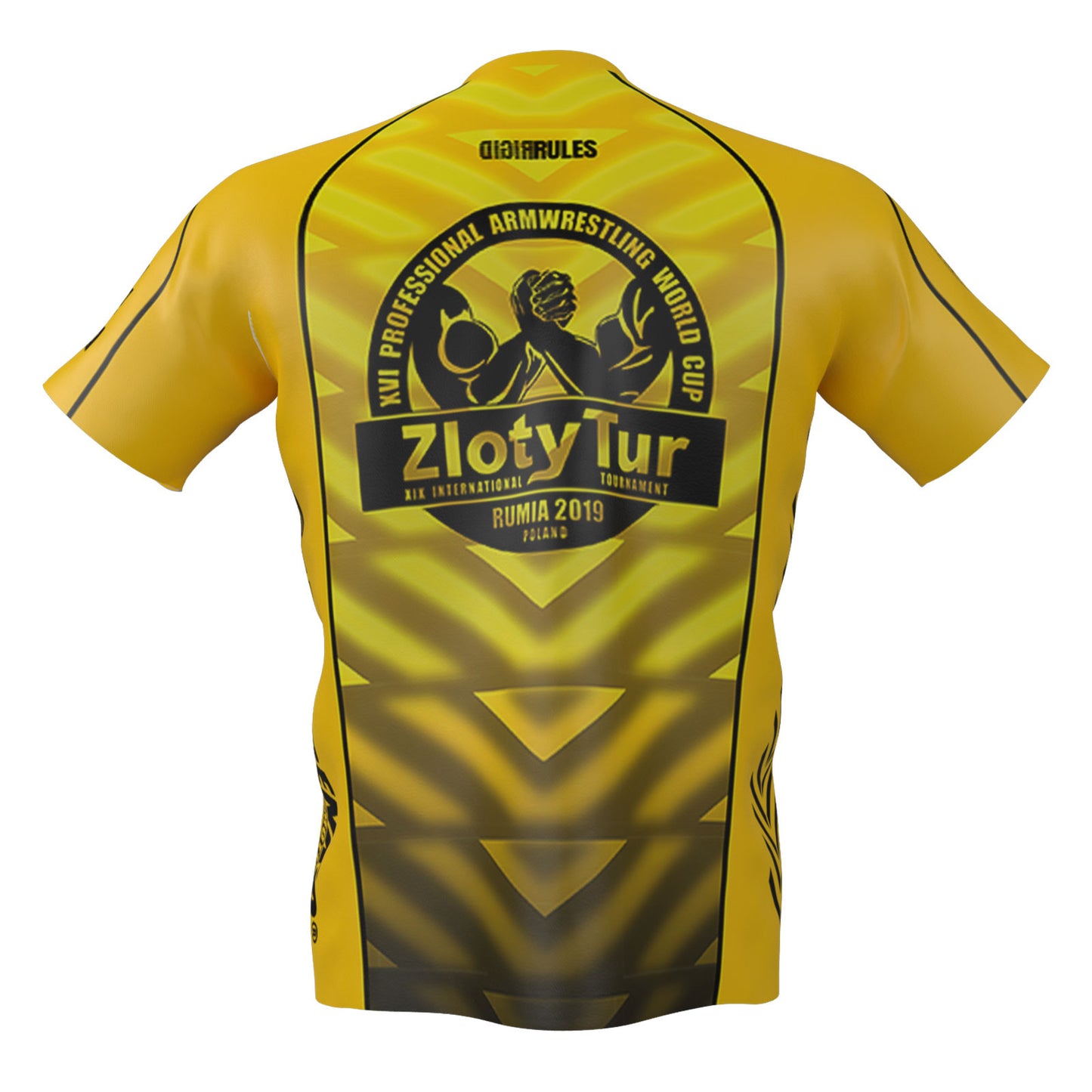 ZLOTY TUR WORLD CUP 2019 T-Shirt - yellow