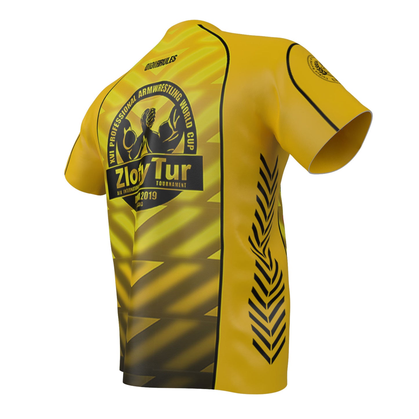 ZLOTY TUR WORLD CUP 2019 T-Shirt - yellow